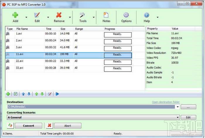 PC 3GP to MP2 Converter,PC 3GP to MP2 Converter下载,PC 3GP to MP2 Converter官方下载