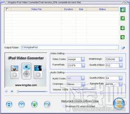 Kingdia iPod Video Converter,Kingdia iPod Video Converter下载,Kingdia iPod Video C