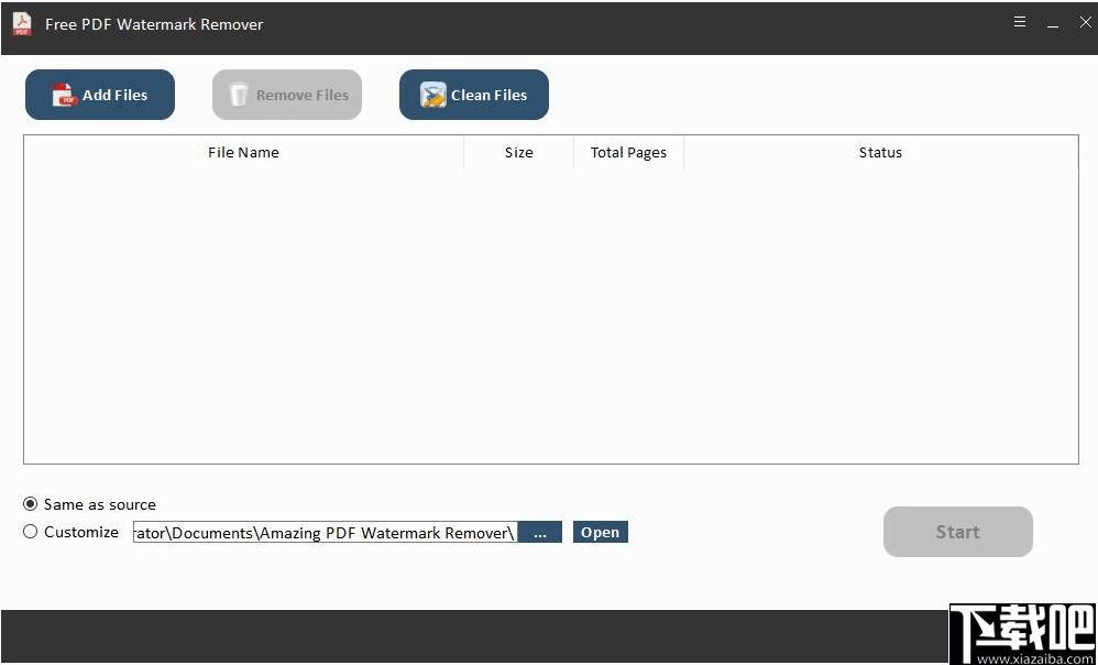 Free PDF Watermark Remover下载,水印去除,PDF水印