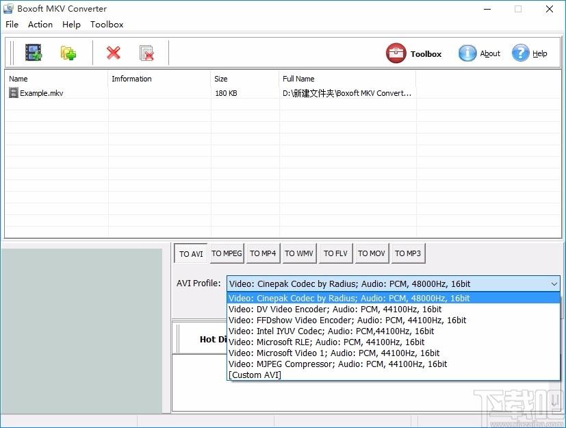 Boxoft MKV Converter下载,MKV视频转换工具,MKV视频转换